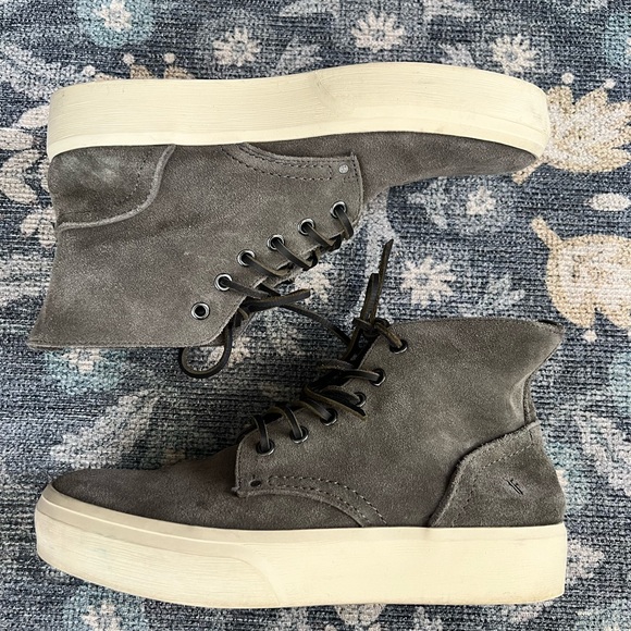 Frye Beacon Lace Up Chukka Suede Sneaker Boots main image 9